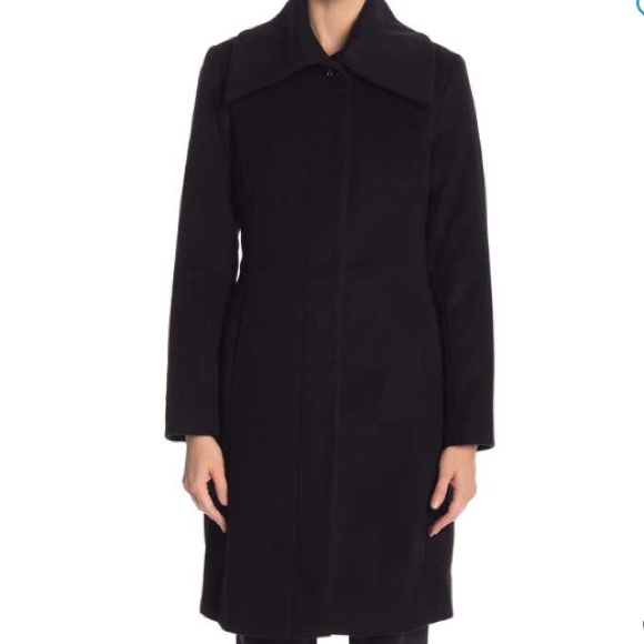 New w/tags Cole Haan Wool Blend Coat women’s - Picture 2 of 7